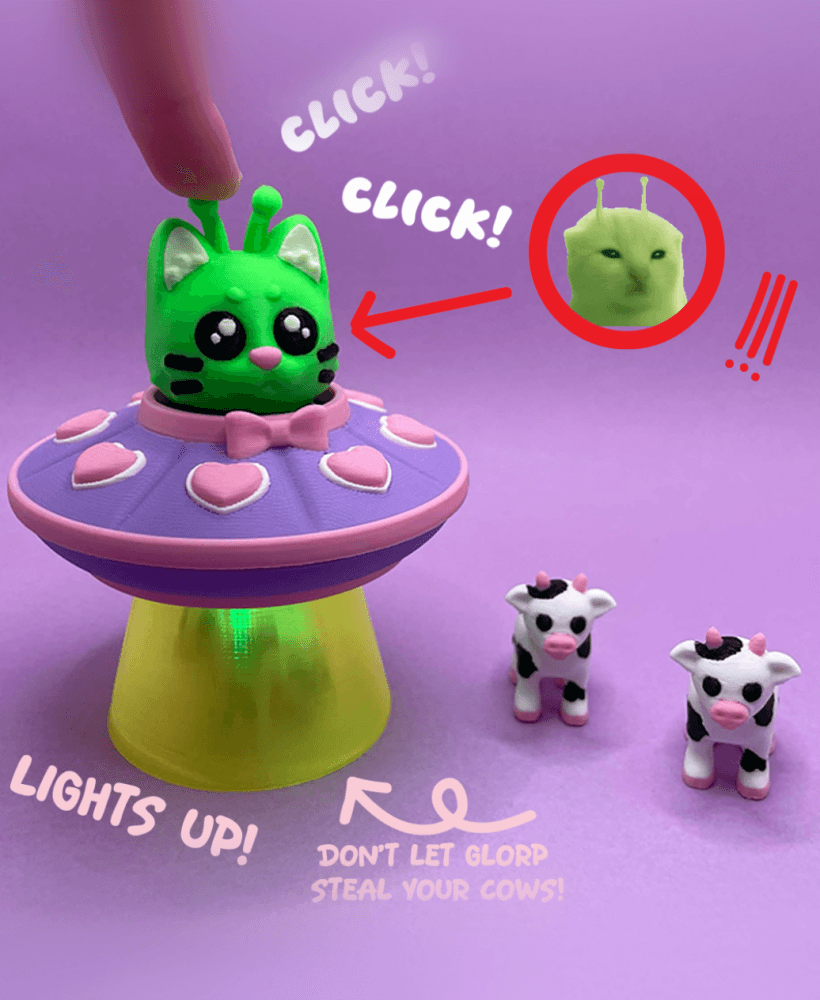 Glorp Cat Clicker! 3d model