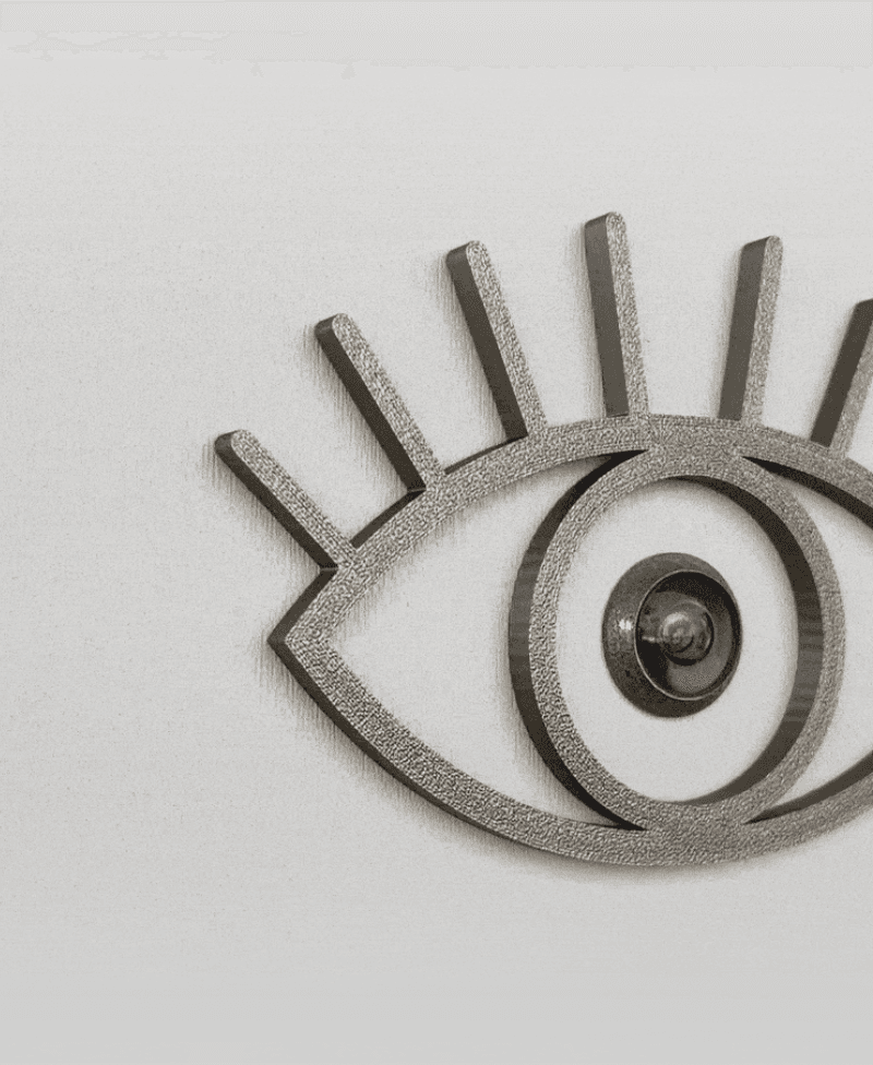 Evil Eye Magnet For Door Peephole or Fridge – 3D Printable STL File 3d model
