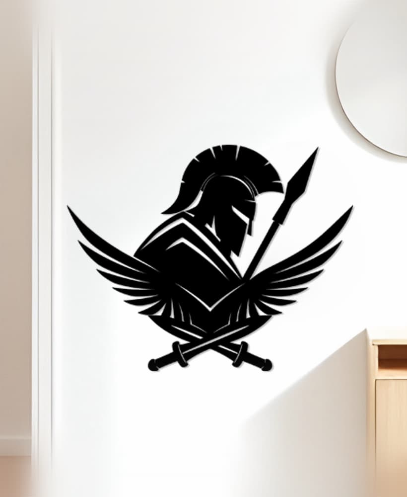 Warrior Wall Art, Wall Decor, Home Decor 3d model