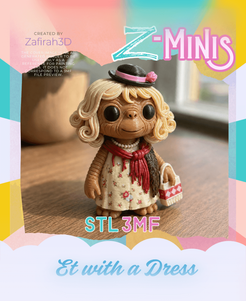 ET WITH A DRESS Z-MINI 3d model