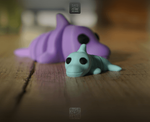 Articulating Dolphin with Strong Joint 3d model