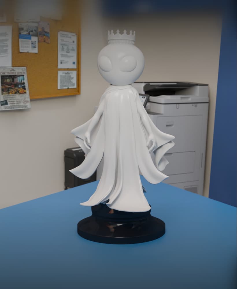 Alien Ghost 3d model