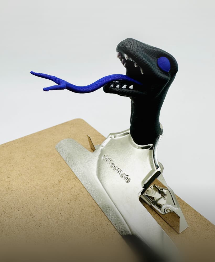 Snake Clipboard Companion 3d model
