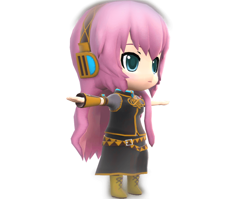 Megurine Luka 3d model