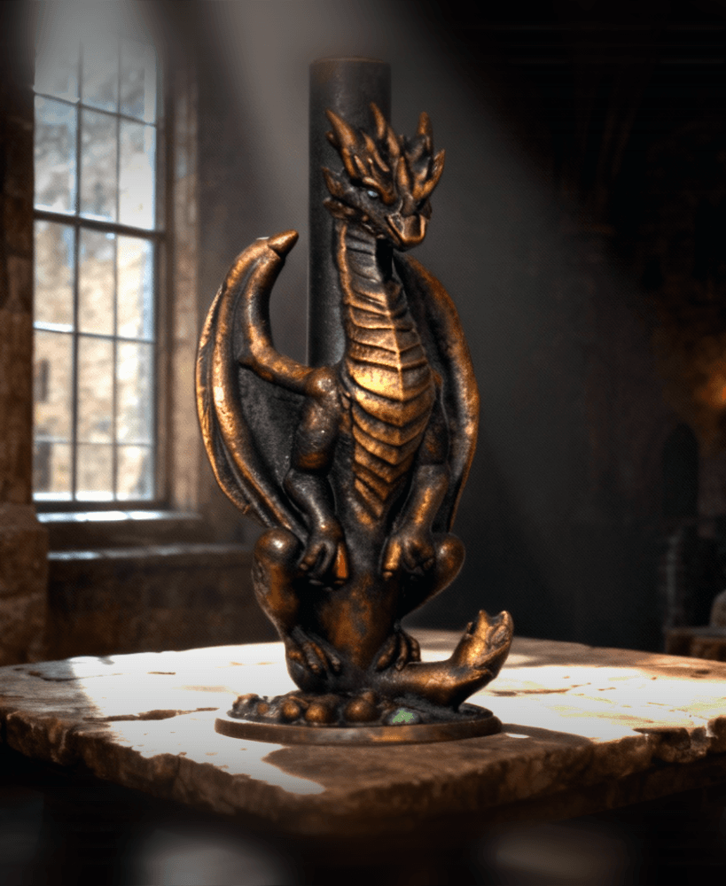 Dragon Candle Holder 3d model