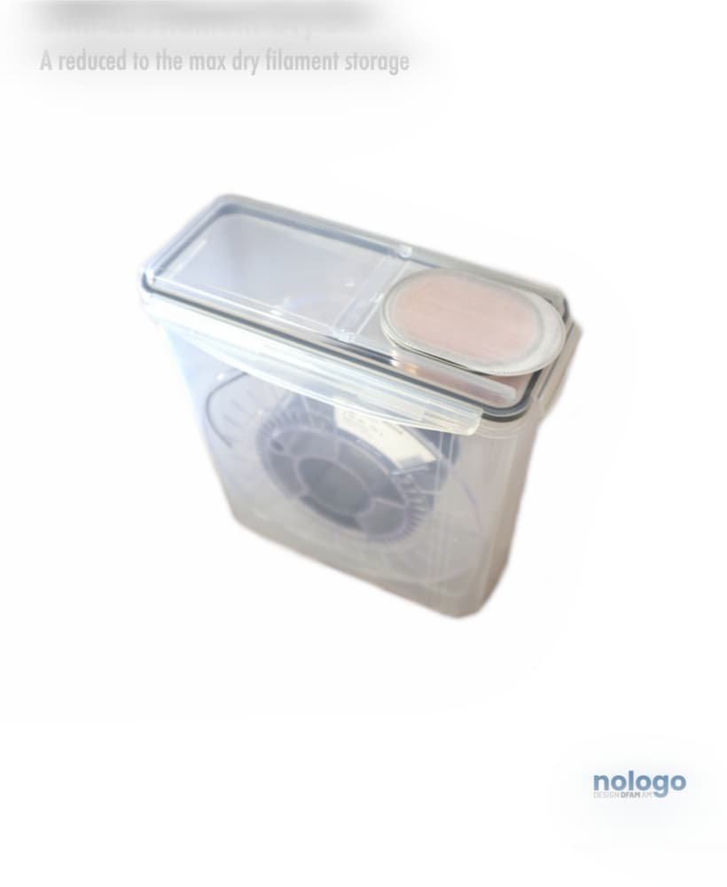 S!MPLE Filament Dry Box 3d model