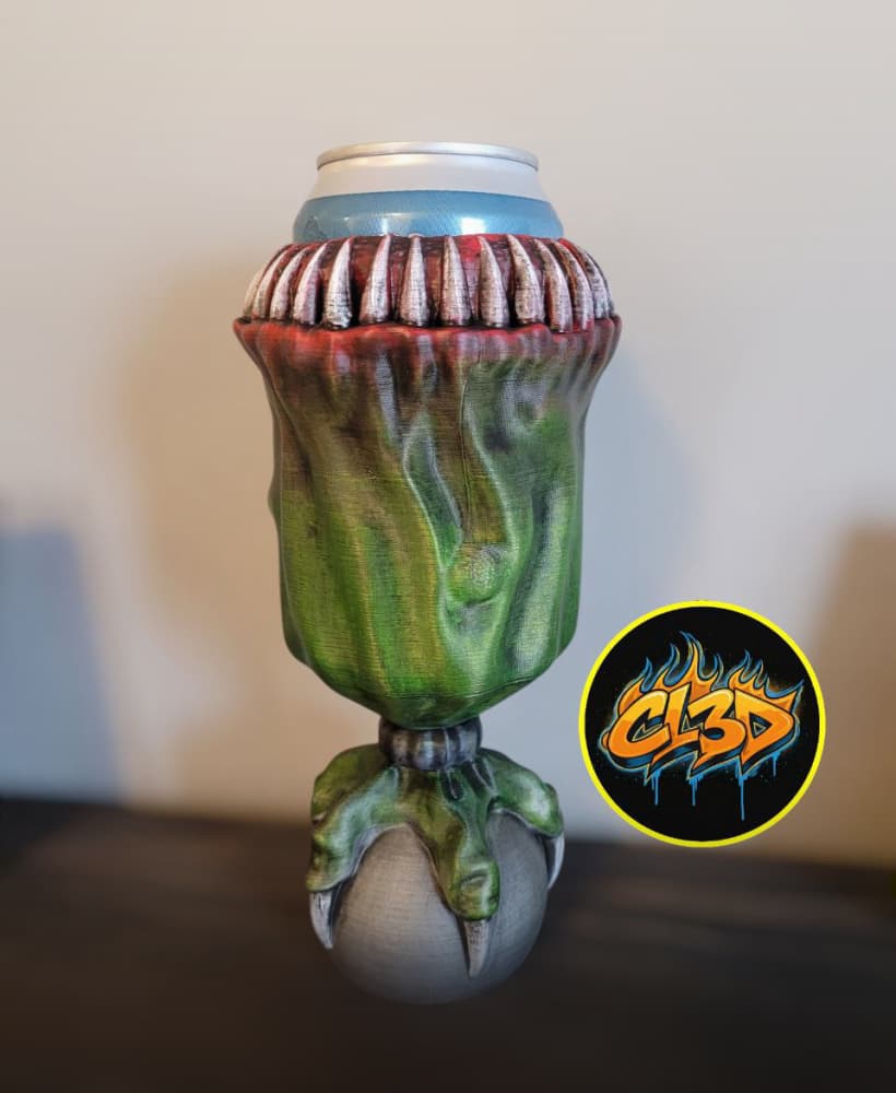 Monster Claw Goblet Can Koozie 3d model
