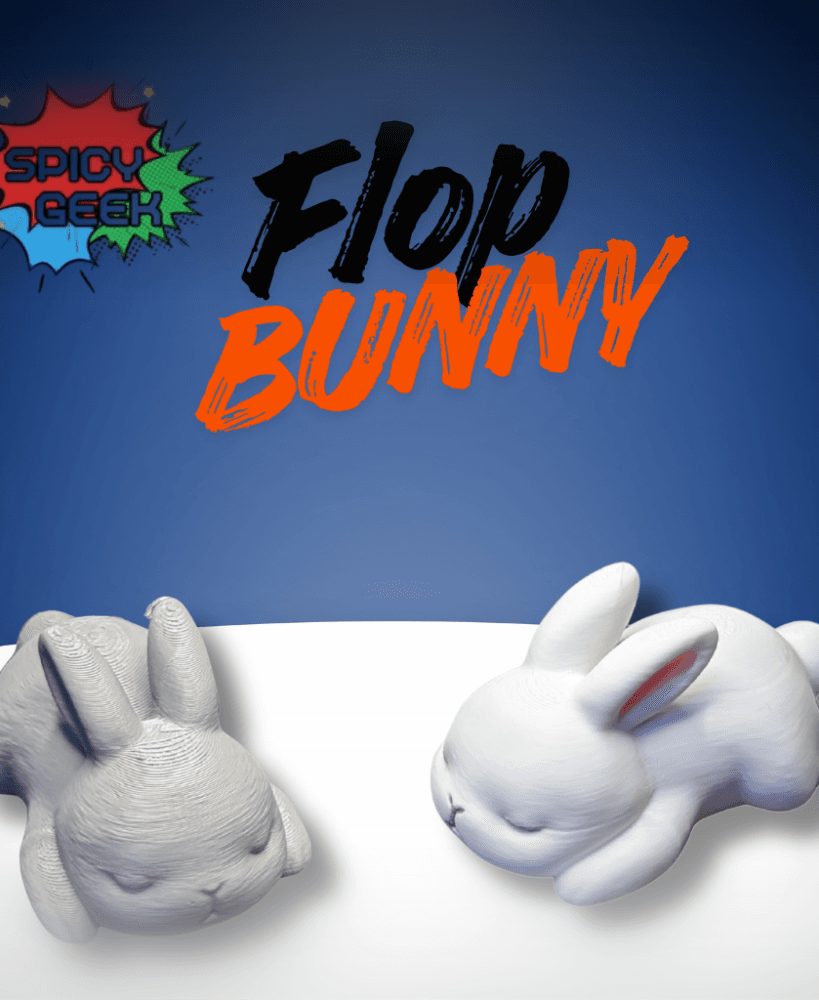 Flop Bunny 3d model
