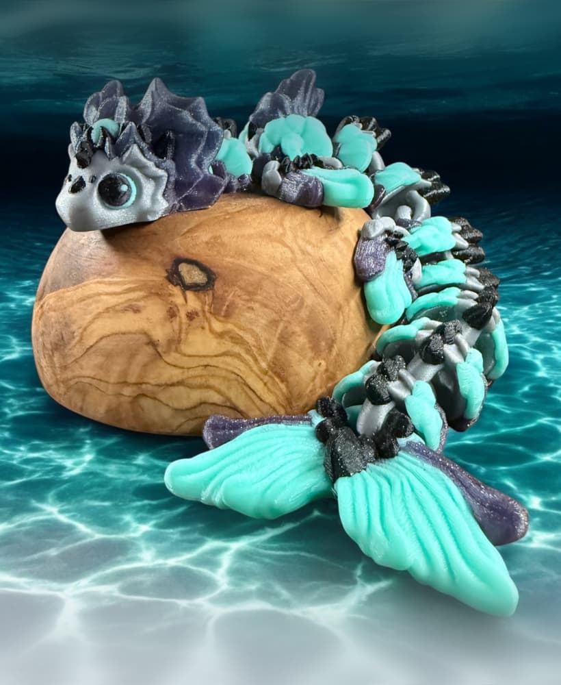 Mizu the Water Dragon 3d model