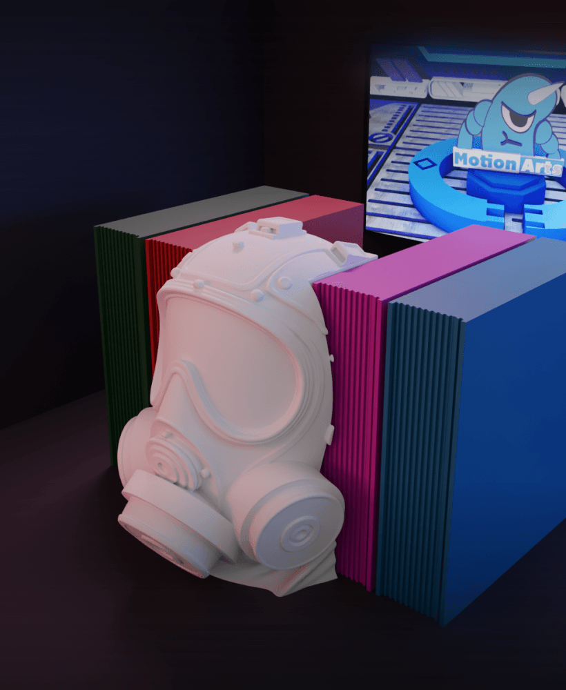 Separador Livro Mascara.stl 3d model