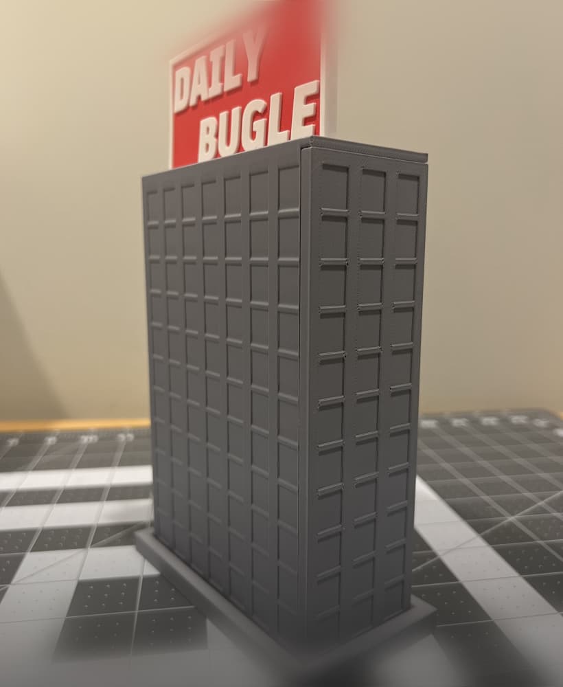 Single Daily Bugle Deck Box 3d model