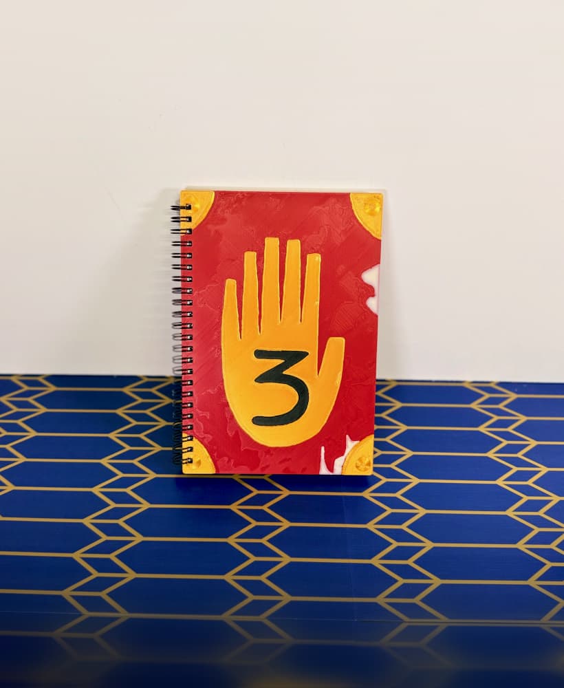 Gravity Falls Journal Cover 3d model