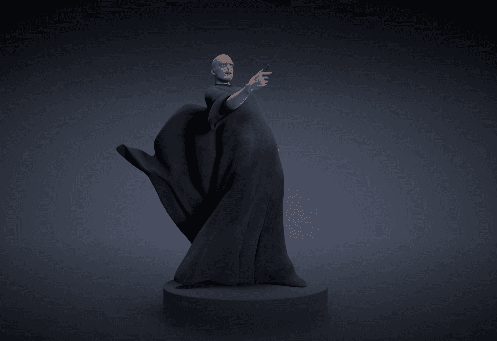 Lord Voldemort, The Dark Lord - Harry Potter 3D Print STL 3d model