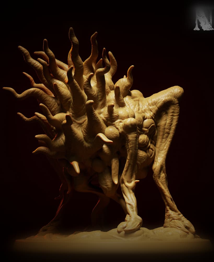 Dark Young 03 3d model