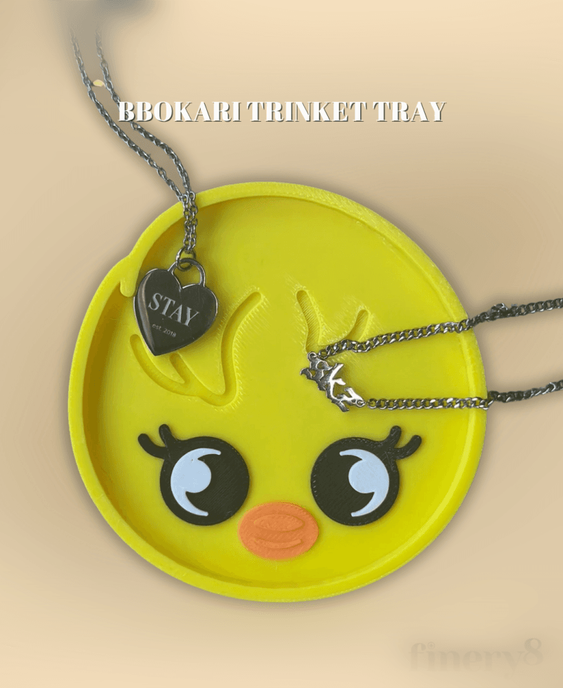 BbokAri Trinket Tray SKZOO Cute Desk Organiser 3d model