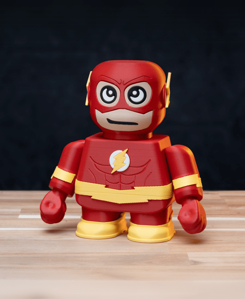 The Chunky Flash - DC Kit | No Supports, No AMS, No Glue 3d model