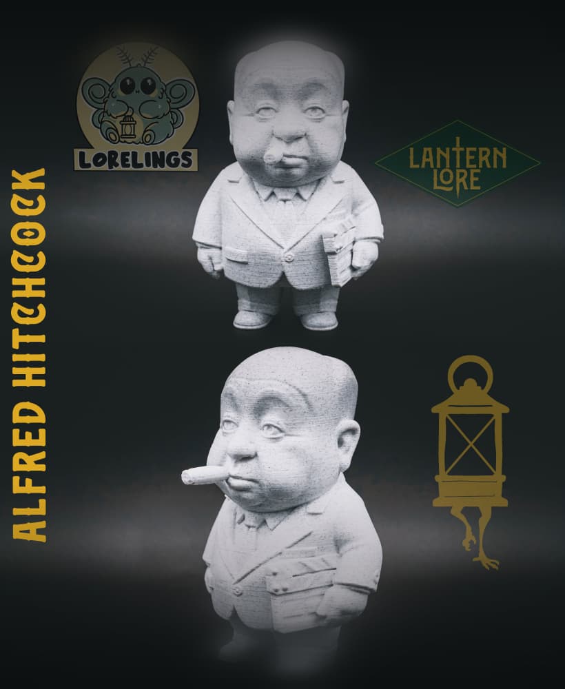 Lorelings - Alfred Hitchcock (Pre Supported) 3d model