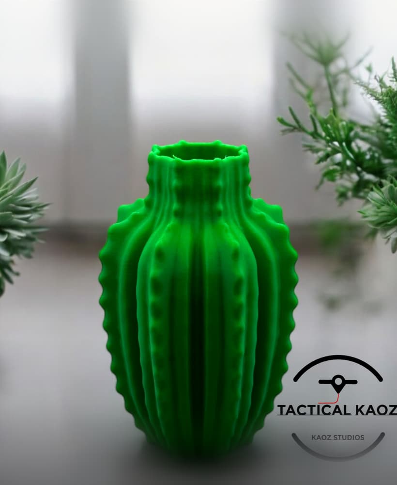 Cactus Planter / Vase: Dessert Bloom 3d model