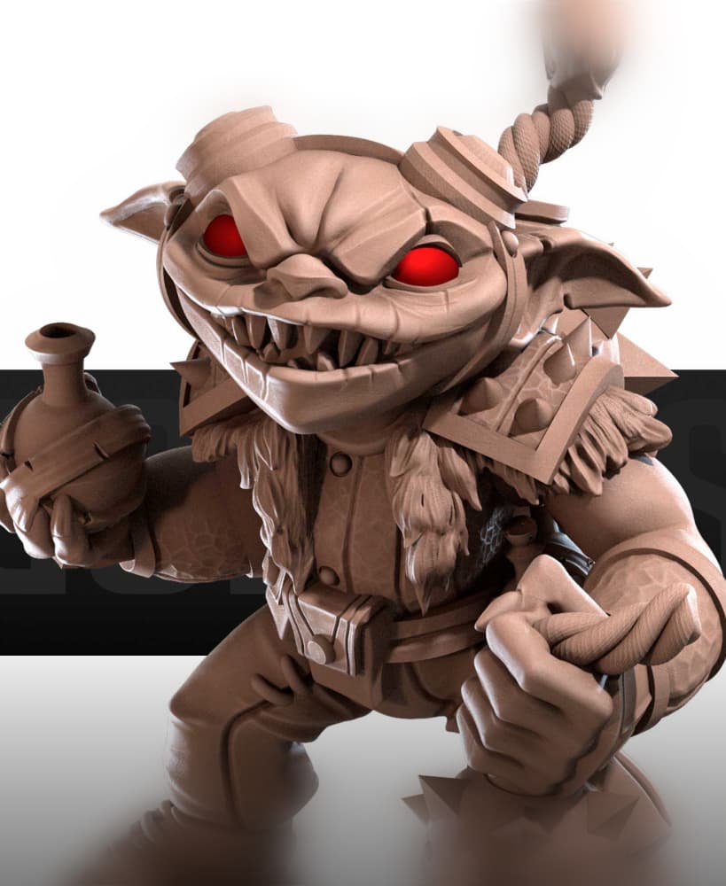 Goblin Artificer 3d model