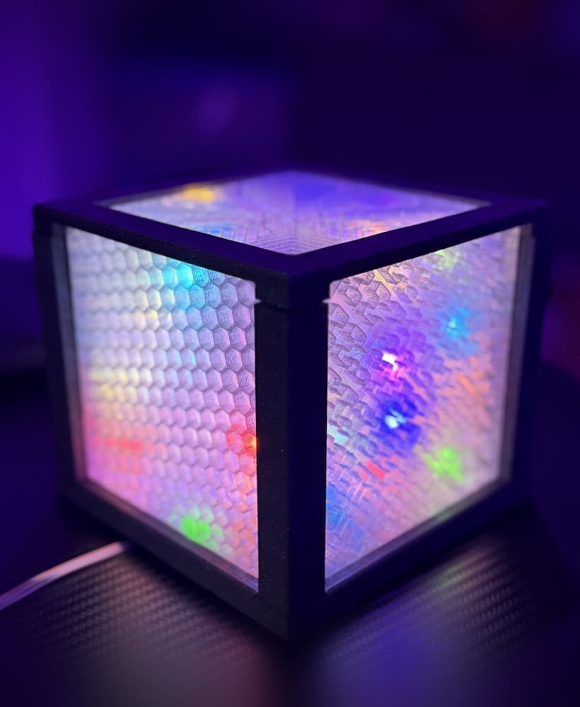 Lithophane Infill Cube 3d model