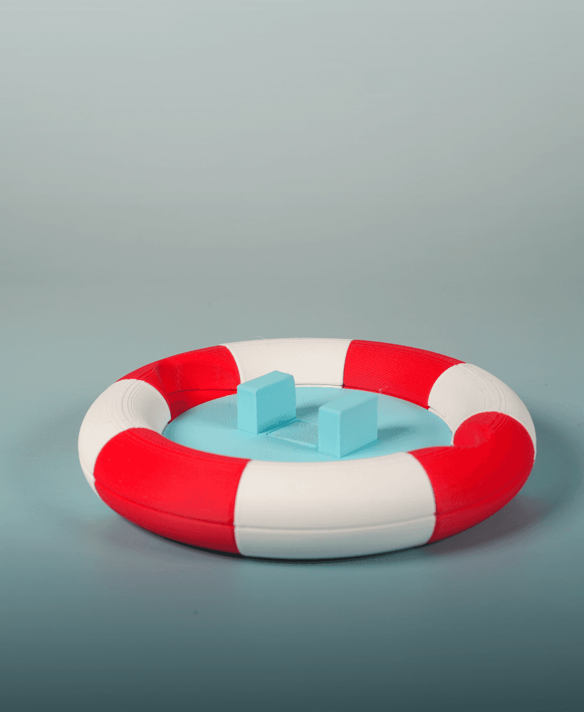 (Small) (Accessory) Pool Float Only 3d model