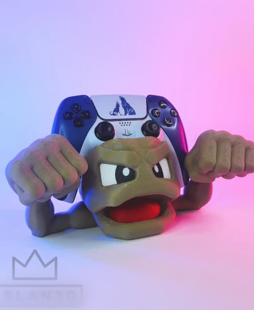 GEODUDE HOLDER CONTROLLER - BY COLORS 3d model