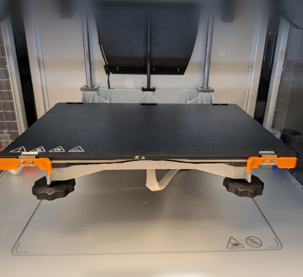 Snapmaker J1/J1S front bed latch 3d model