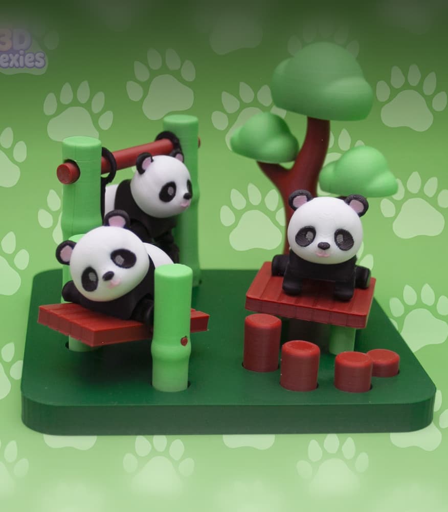 Panda Playground 3d model