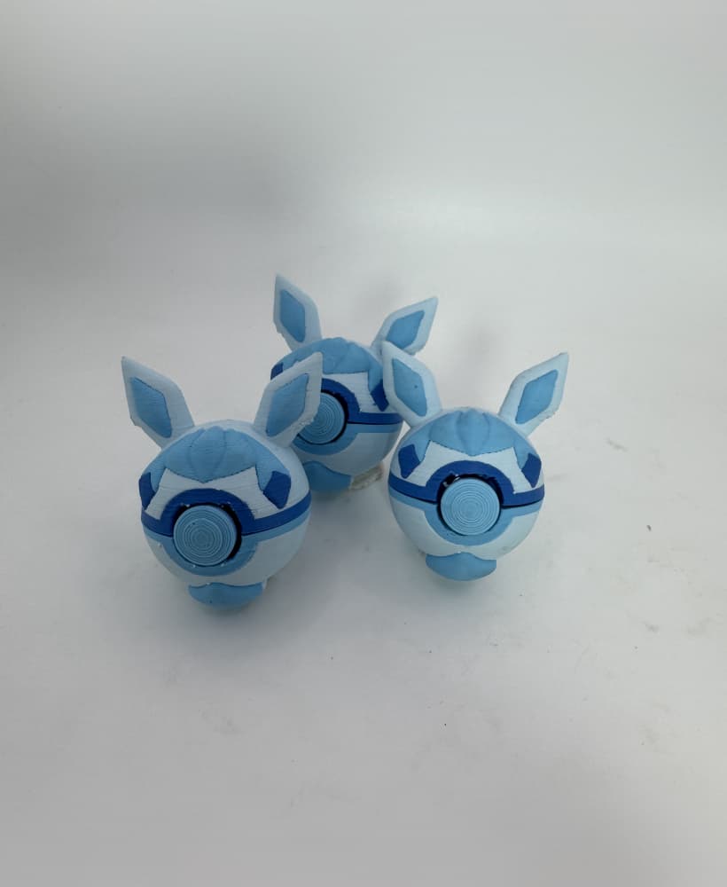 GlaceBall Fidget Clicker 3d model
