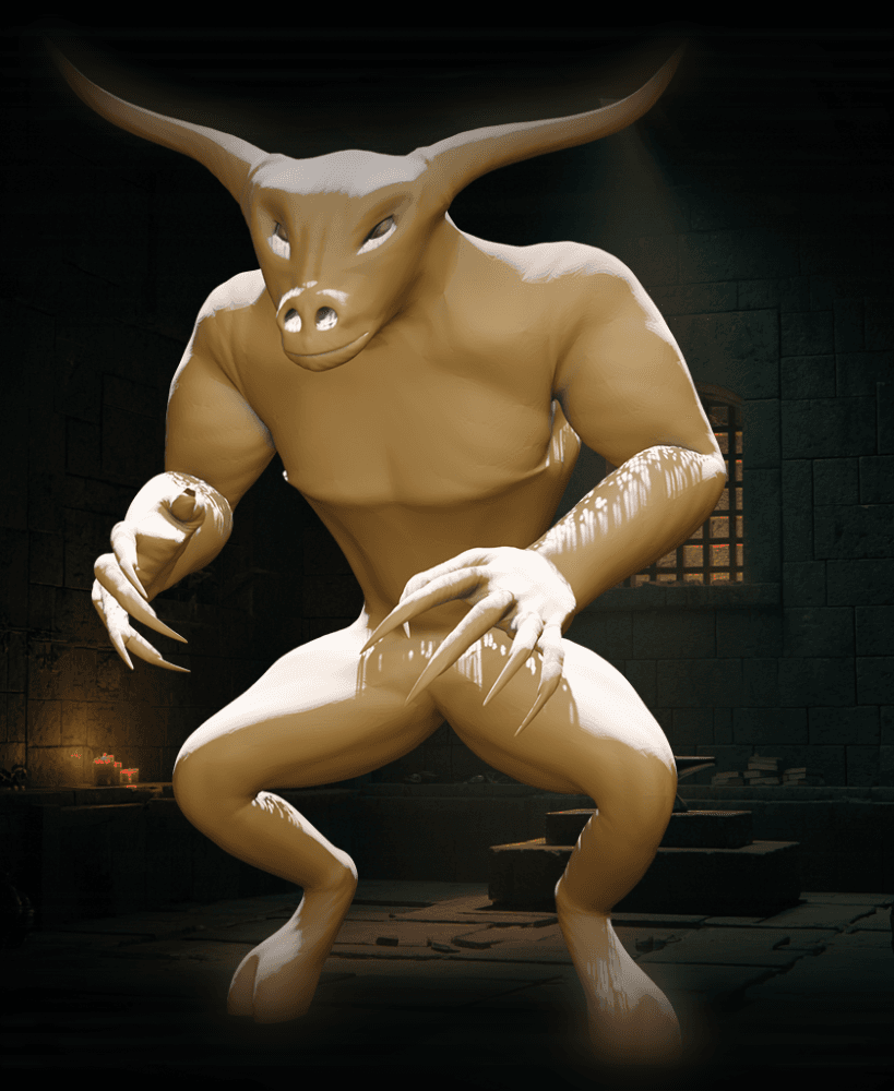 Minotaur 3d model