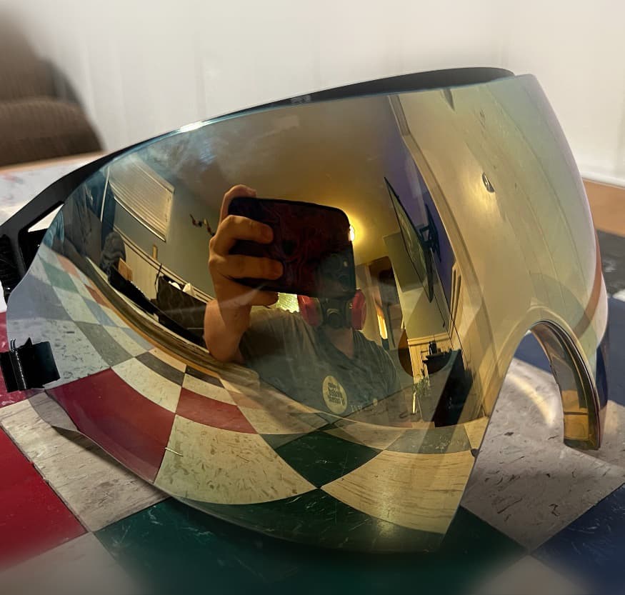 DYE i5 Lens Goggle Adapter 3d model