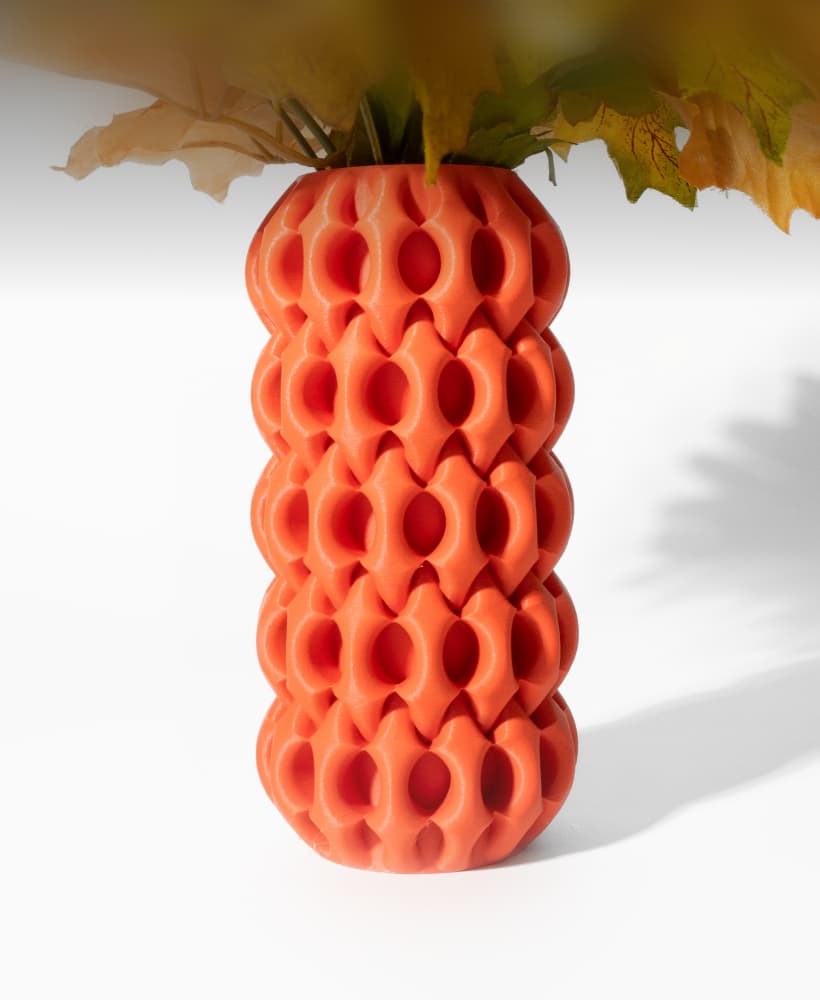 The Xiomu Vase, Modern and Unique Home Decor for Dried and Preserved Flower Arrangement | STL File 3d model