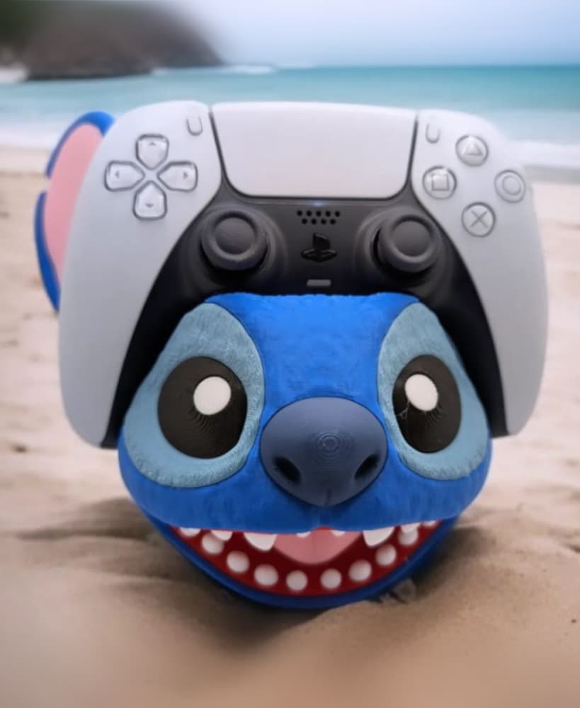 Stitch - Controller Holder 3d model