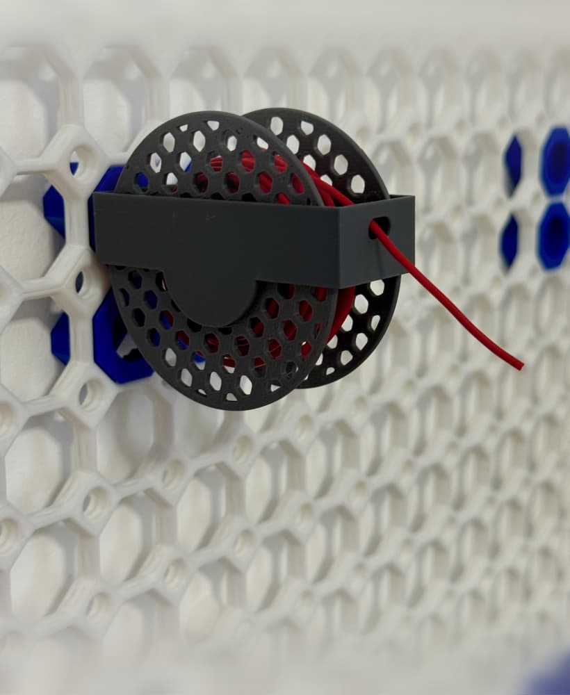 Wire Spool and holder for Multiboard 3d model