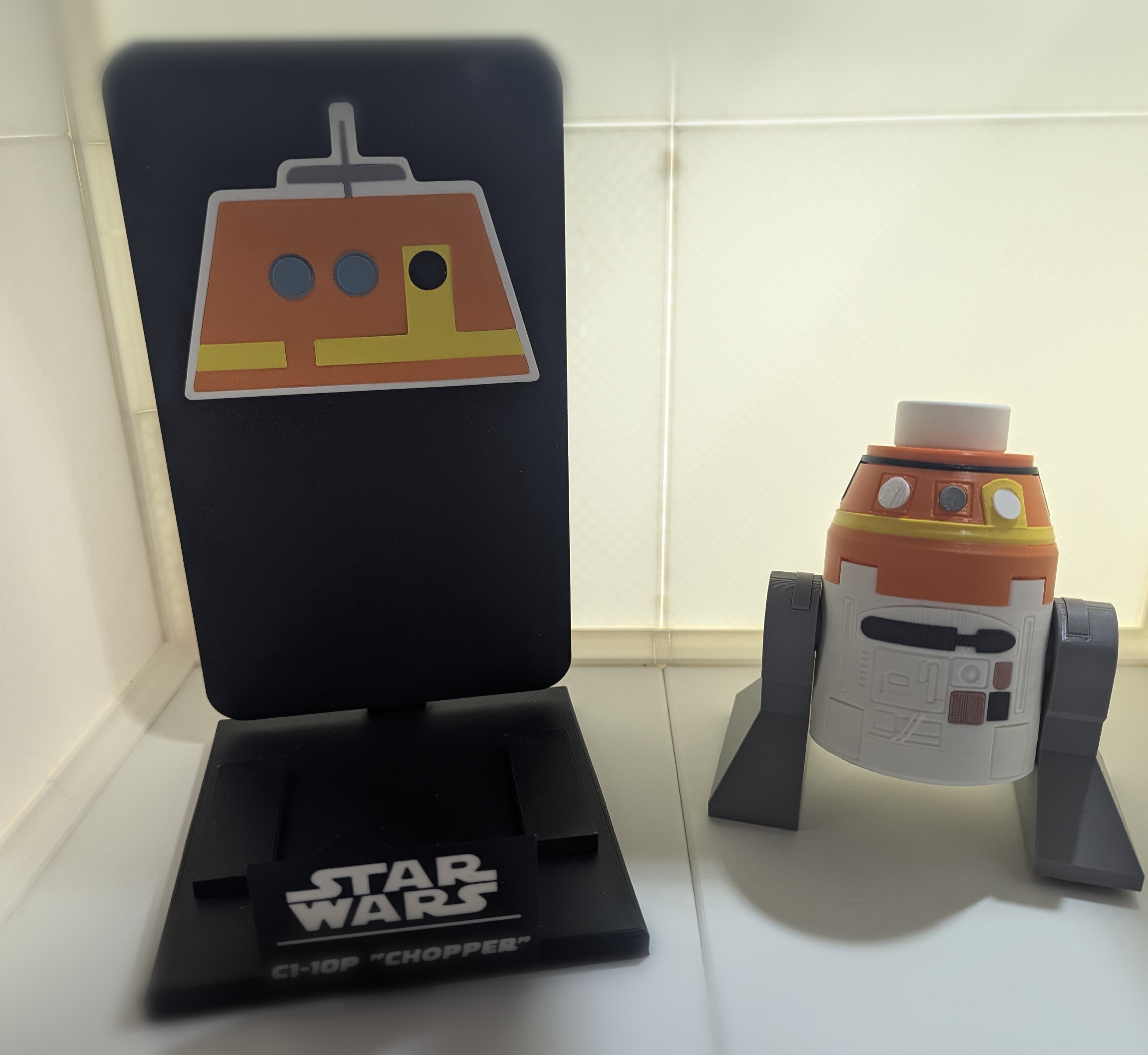 Chopper Back Plates 3d model