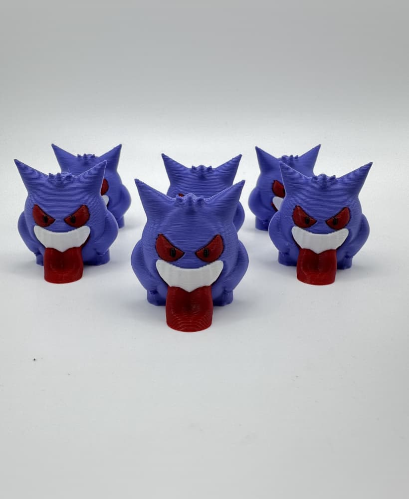 Gengar (Nosupport, 3mf included) 3d model