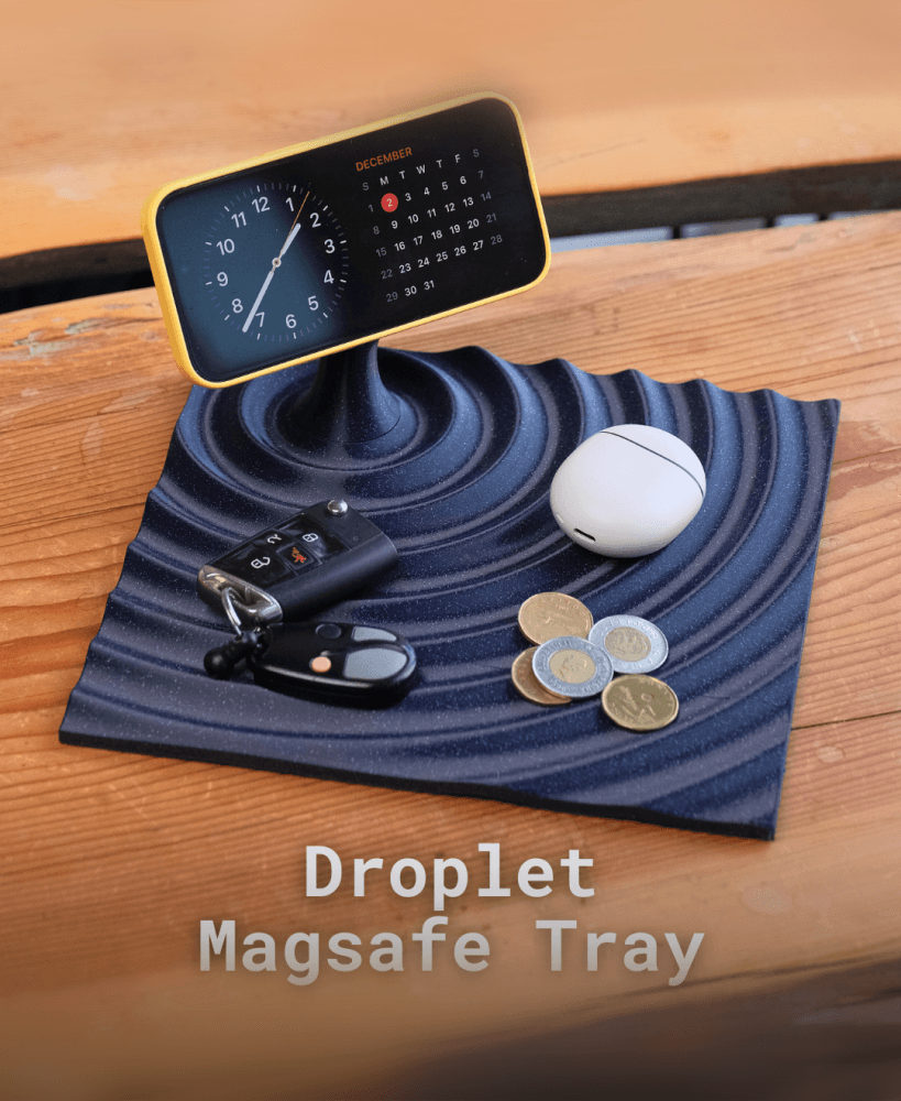 Droplet Magsafe Tray 3d model