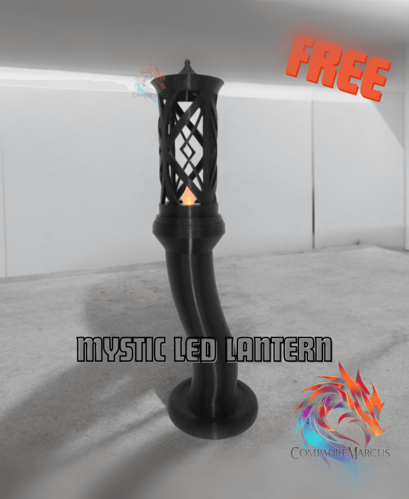 Mystic LED Lantern / 3mf included 3d model