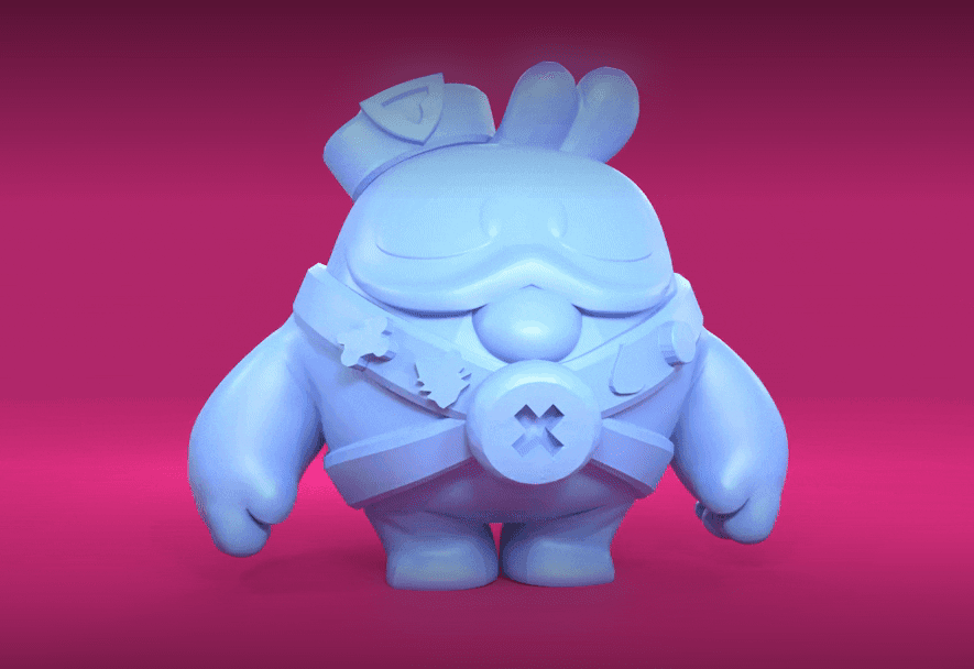 Squeak (Original) - Brawl Stars 3d model