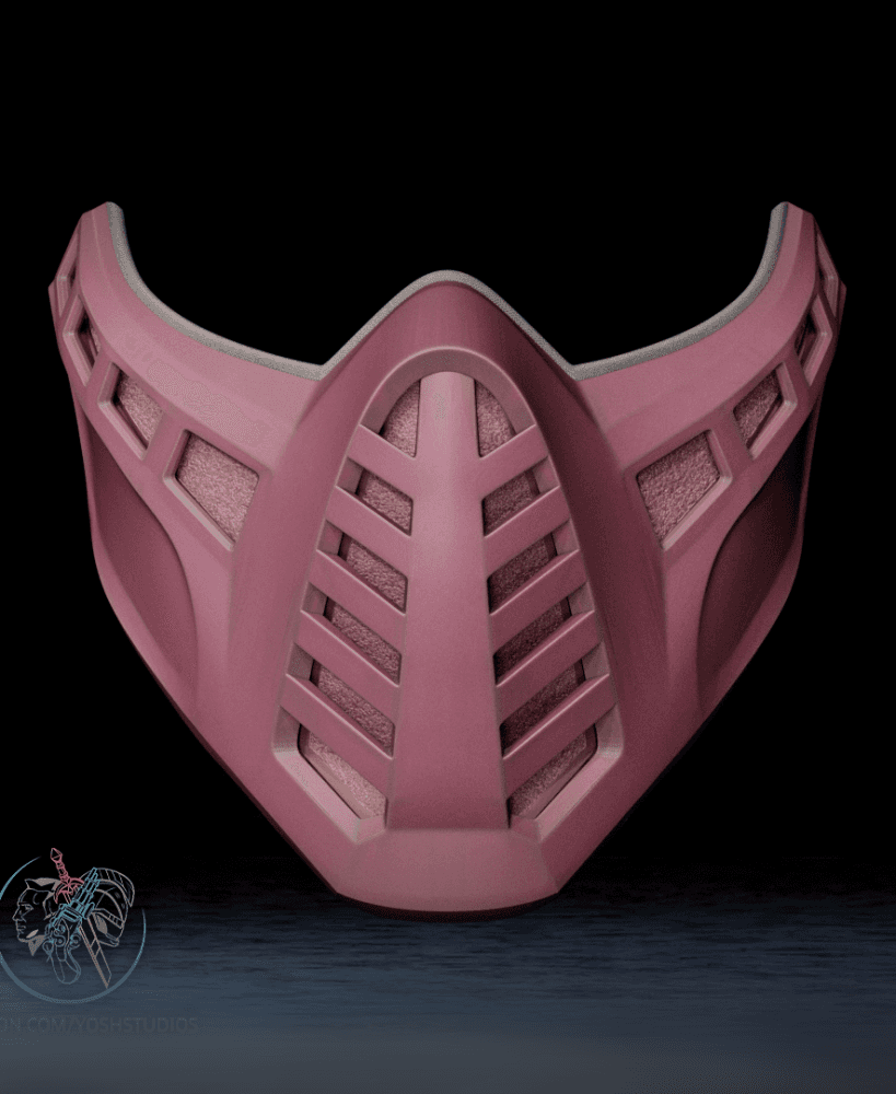 MK Floyd Mask 3D Printer File STL 3d model
