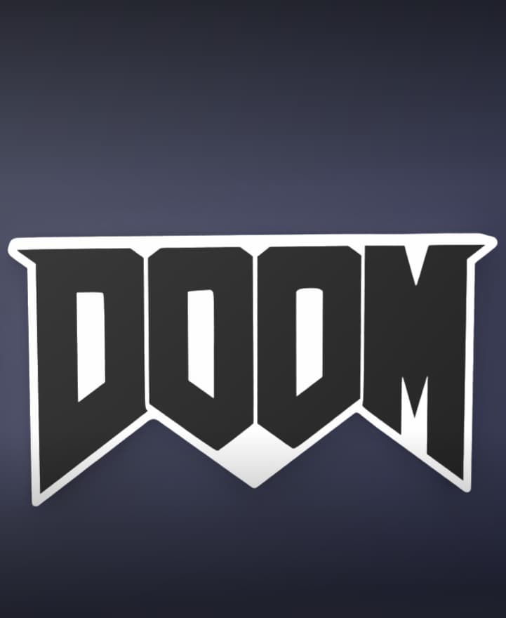 DOOM - FREE wall art 3d model