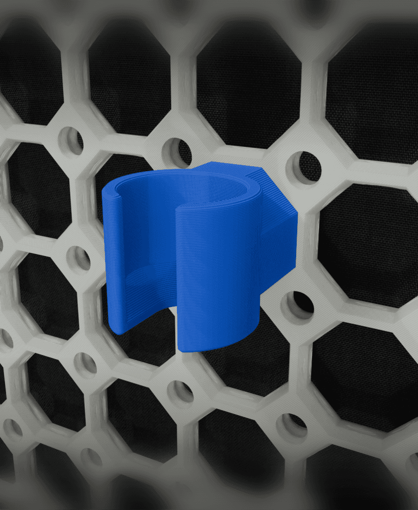 Multiboard Desolder pump holder 3d model