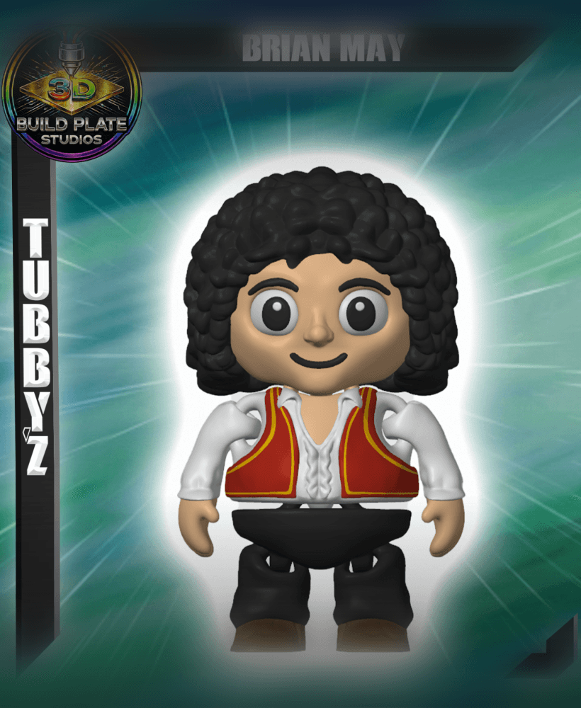 Music Queen Brian May.3mf 3d model