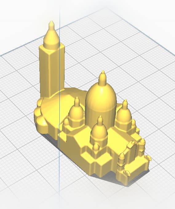 Basílica del Sagrado Corazón 3d model