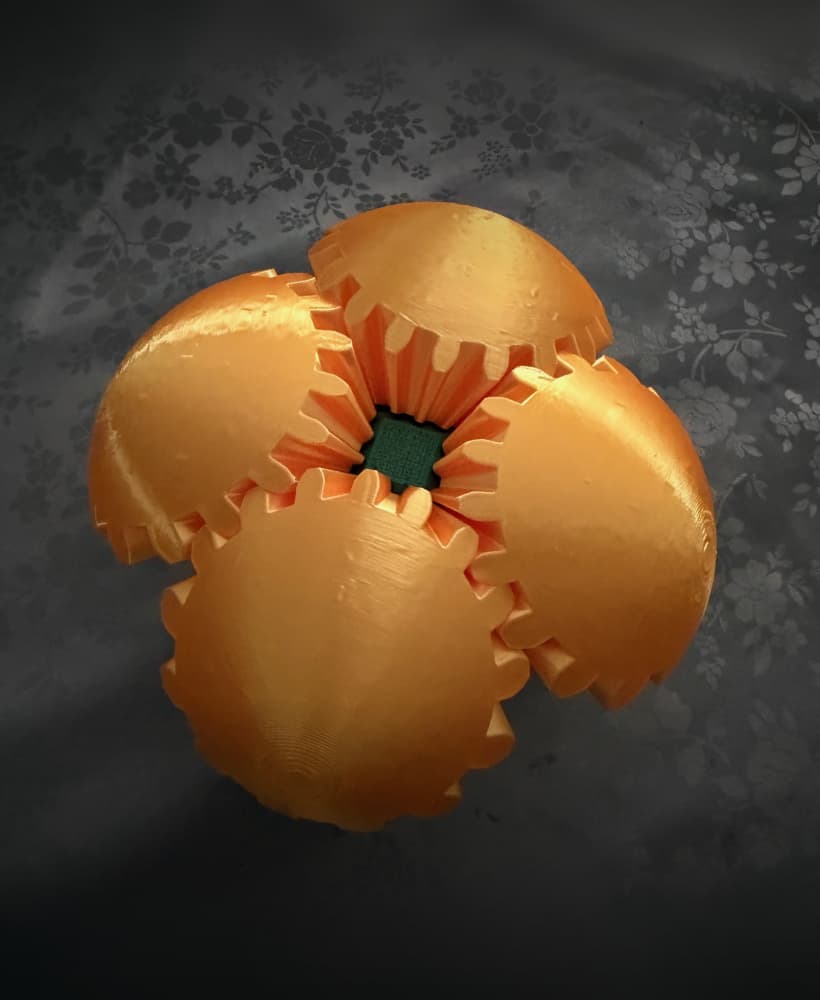 Gear Ball Fidget 3d model