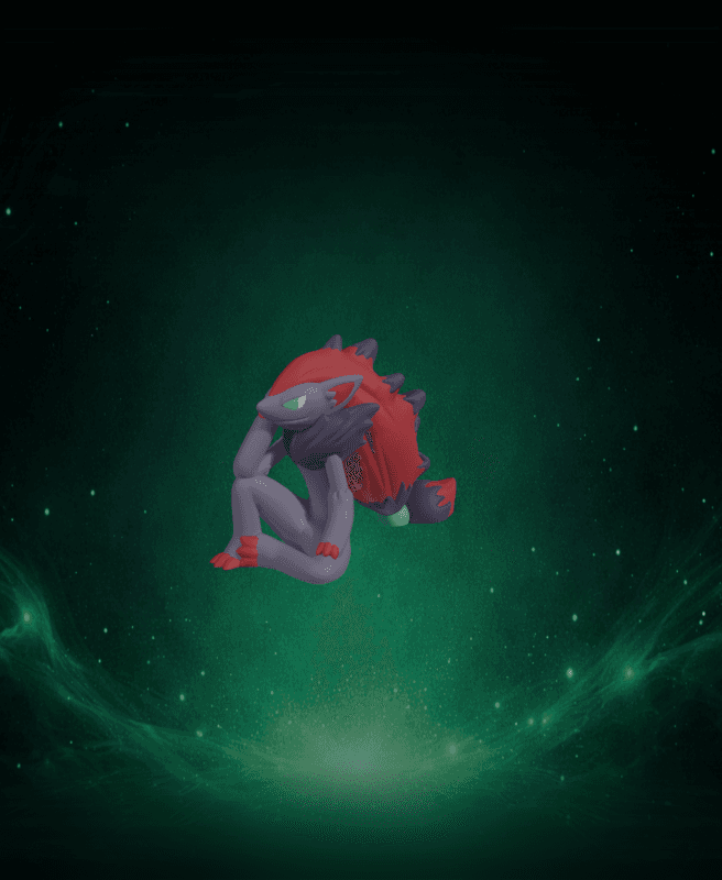 Zoroark (No support, 3MF included) 3d model