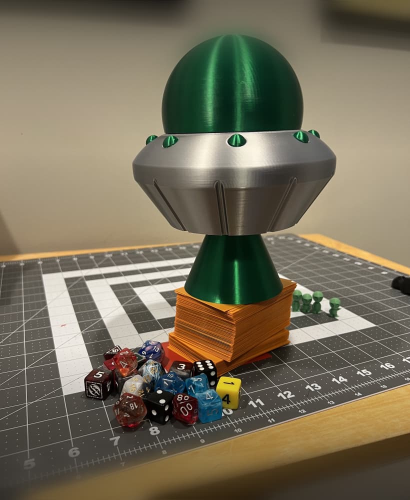 UFO Deck Box 3d model