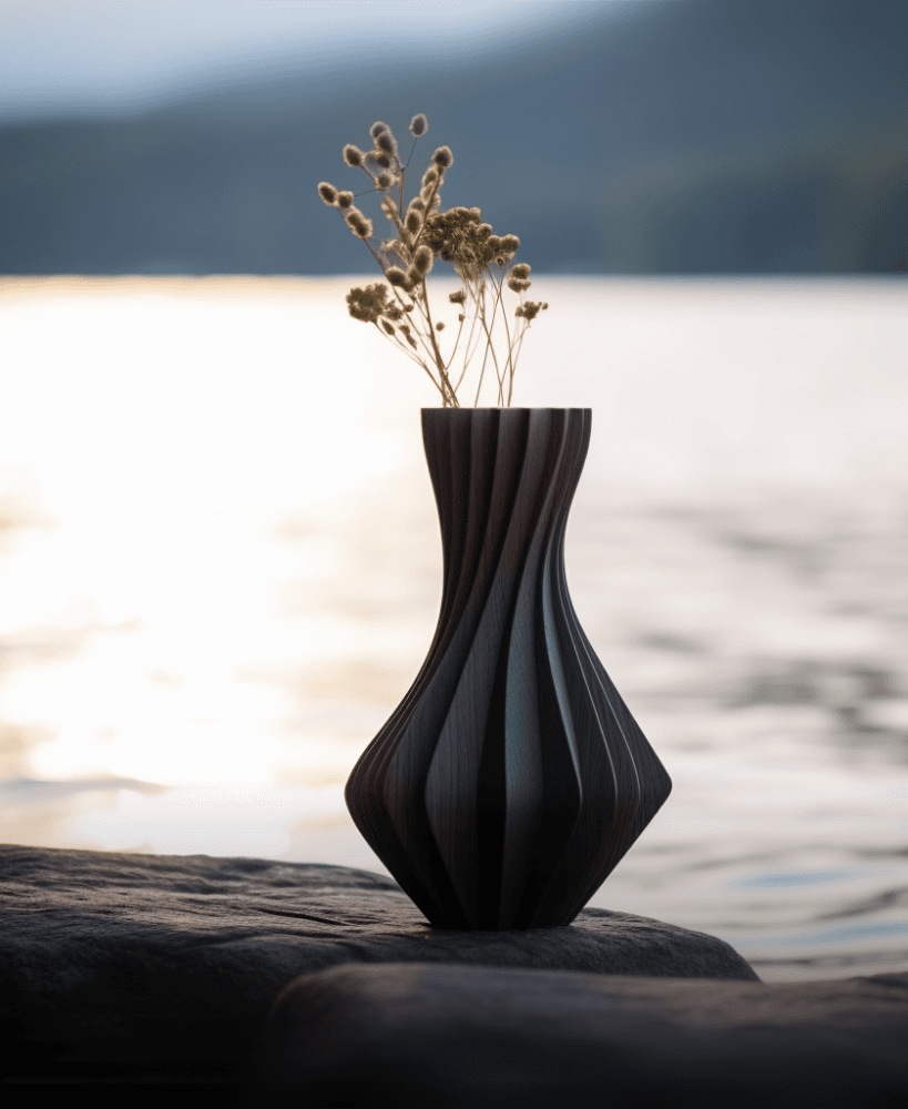 Hills Vase – Graceful Curves Inspired by Nature 3d model