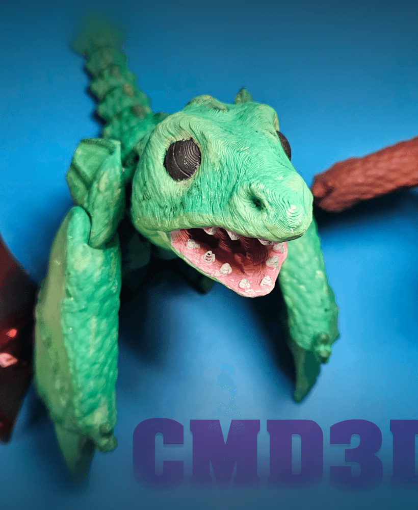Baby Wyvern Familiar 3d model