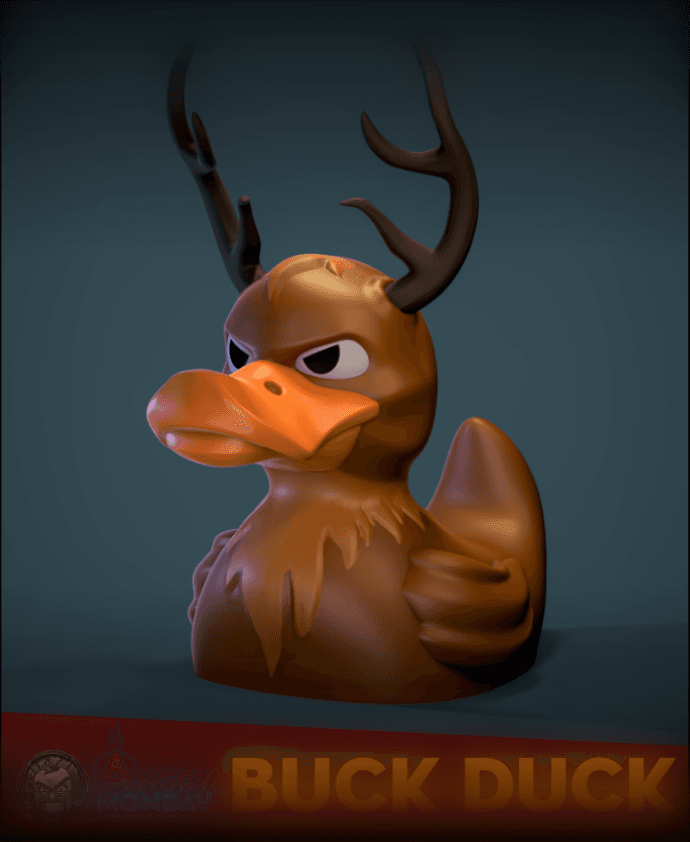 Buck Duck 3d model